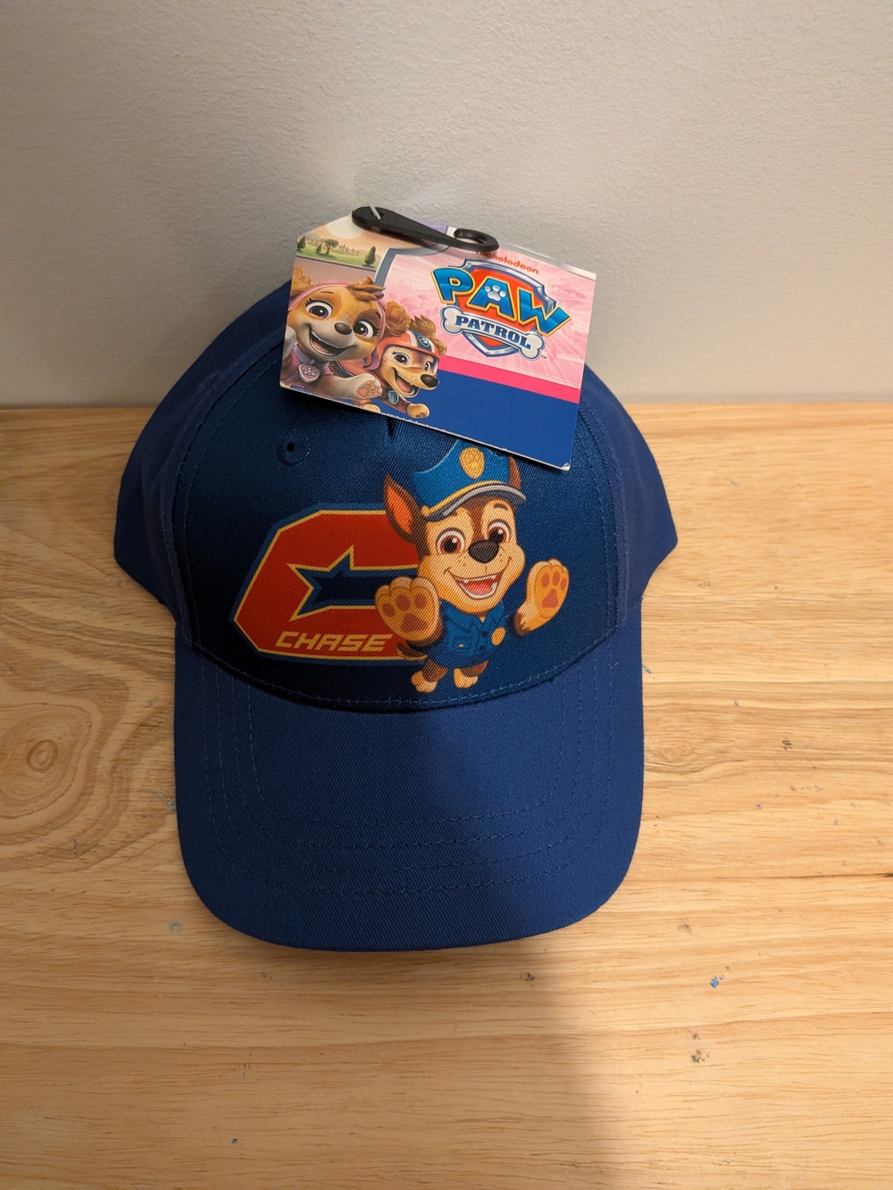 Paw Patrol Chase Navy Blue Baseball Hat with Character Patch